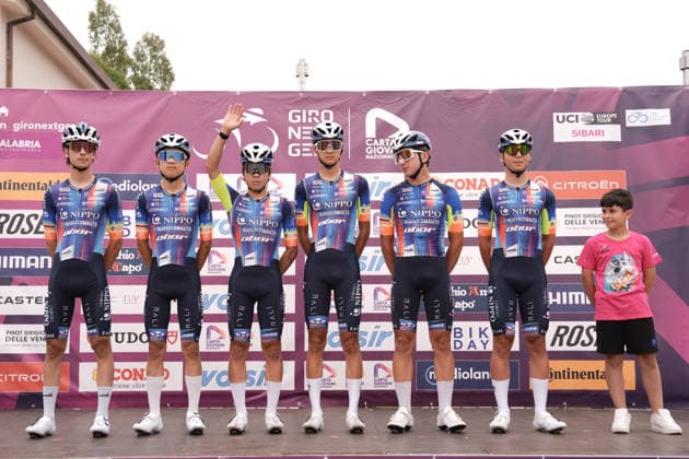 am Nippo Nuovacomauto Obor during Stage 3 of the Giro Next Gen 2026, from Sibari to Villa d Agri di Marsicovetere, Italy, Tuesday, June 16, 2026.  Copyright: xMassimoxPaolone LaPressex