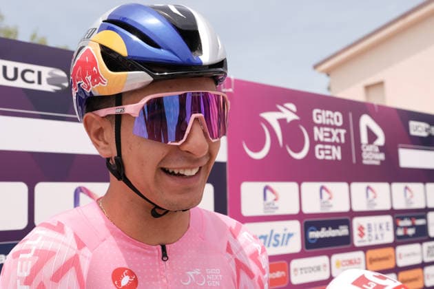 Italy s Davide Donati of Red Bull - Bora - Hansgrohe Rookies during Stage 3 of the Giro Next Gen 2026, from Sibari to Villa d Agri di Marsicovetere, Italy, Tuesday, June 16, 2026.  Copyright: xMassimoxPaolone LaPressex