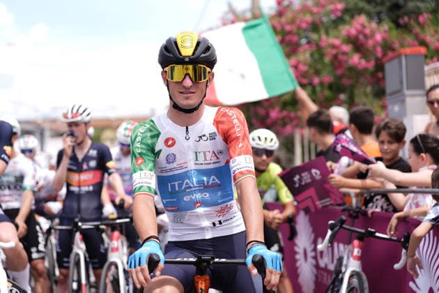 taly s Matteo Gialli of Nazionale Italiana during Stage 3 of the Giro Next Gen 2026, from Sibari to Villa d Agri di Marsicovetere, Italy, Tuesday, June 16, 2026.  Copyright: xMassimoxPaolone LaPressex