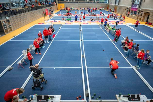 Die Boccia Wettbewerbe der Special Olympics Nationalen Spiele finden am Dienstag (16.06.2026) in der Joachim-Deckarm-Halle in Saarbrücken statt.