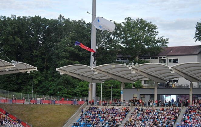 Im Saarbrücker Ludwigsparkstadion beginnen die Nationalen Spiele der Special Olympics am Montag (15. Juni 2026). Die feierliche Eröffnung der Spiele wird live im Fernsehen gesendet und gibt den Startschuss für Wettkämpfe von mehr als 4000 Athleten.