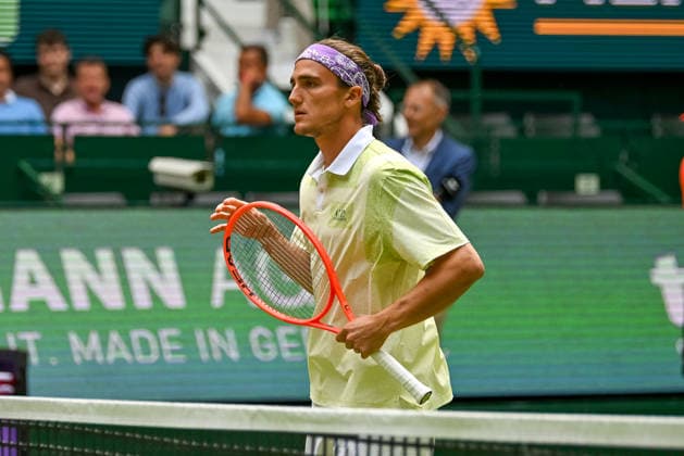 Mattia Belucci (ITA) TERRA WORTMANN Open 2026, Tennis, ATP, Tennis Herren Tennis Herren 500, Turnier, Hauptfeld, 16.06.2026, TERRA WORTMANN Open 2026, Tennis, ATP, Tennis Herren 500, Turnier, Hauptfeld, 16.06.2026 Halle