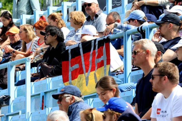 DEU, Tennis, BERLIN TENNIS OPEN 2026, 16.06.2026, Rot-Weiss Tennisanlage, Berlin, DEU, Tennis, BERLIN TENNIS OPEN 2026, im Bild Zuschauer, Besucher, Fans, Eva Lys Fans