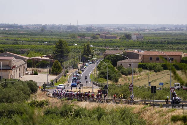 The race during Stage 3 of the Giro Next Gen 2026, from Sibari to Villa d Agri di Marsicovetere, Italy, Tuesday, June 16, 2026.  Copyright: xFabioxFerrari LaPressex