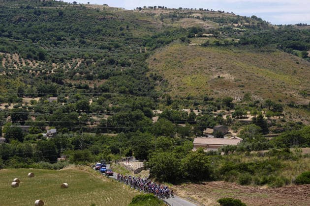 The race during Stage 3 of the Giro Next Gen 2026, from Sibari to Villa d Agri di Marsicovetere, Italy, Tuesday, June 16, 2026.  Copyright: xFabioxFerrari LaPressex