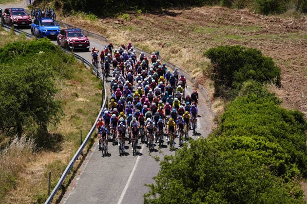 The race during Stage 3 of the Giro Next Gen 2026, from Sibari to Villa d Agri di Marsicovetere, Italy, Tuesday, June 16, 2026.  Copyright: xFabioxFerrari LaPressex