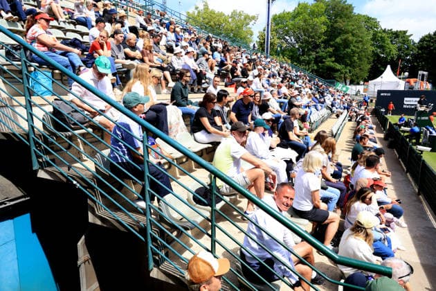 DEU, Tennis, BERLIN TENNIS OPEN 2026, 16.06.2026, Rot-Weiss Tennisanlage, Berlin, DEU, Tennis, BERLIN TENNIS OPEN 2026, im Bild Zuschauer, Besucher, Platz 1