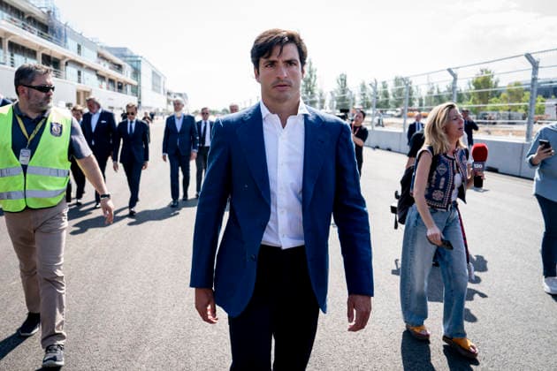 June 16, 2026, Madrid, Madrid, Spain: Carlos Sainz Jr. during the presentation of the Madring F1 circuit at IFEMA on June 16, 2026, in Madrid, Spain. Madrid Spain - ZUMAa181 20260616_zaa_a181_005 Copyright: xAngelxPerezxMecax