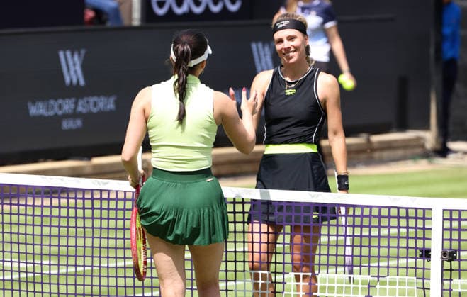 Eva Lys (GER) gewinnt gegen Magdalena Frech (POL) VANDA Pharmaceuticals Berlin Tennis Open Damen WTA, Tennis Damen 500 16.06.2026