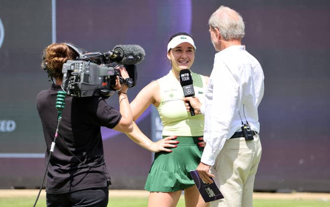 Eva Lys (GER) im Siegerinterview VANDA Pharmaceuticals Berlin Tennis Open Damen WTA, Tennis Damen 500 16.06.2026