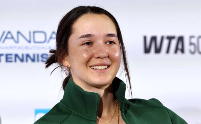 Eva Lys (GER) im Pressegespräch Interview Pressekonferenz Portrait Porträt Einzelbild close up VANDA Pharmaceuticals Berlin Tennis Open Damen WTA, Tennis Damen 500 16.06.2026