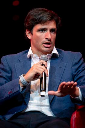 June 16, 2026, Madrid, Madrid, Spain: Carlos Sainz Jr during the presentation of the Madring F1 circuit at IFEMA on June 16, 2026, in Madrid, Spain. Madrid Spain - ZUMAa181 20260616_zaa_a181_016 Copyright: xAngelxPerezxMecax