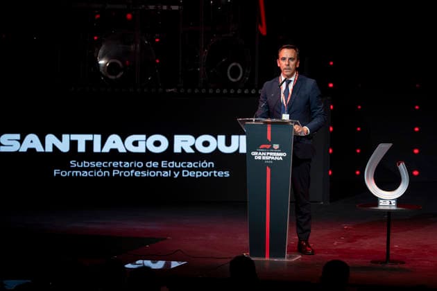 June 16, 2026, Madrid, Madrid, Spain: Santiago Roura during the presentation of the Madring F1 circuit at IFEMA on June 16, 2026, in Madrid, Spain. Madrid Spain - ZUMAa181 20260616_zaa_a181_017 Copyright: xAngelxPerezxMecax
