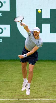 photo : Yannick HANFMANN (GER) Tennis-Turnier Terra Wortmann Cup - erste Runde - im Gerry Weber Sportpark in Halle Westfalen am Di. 16.06.2026