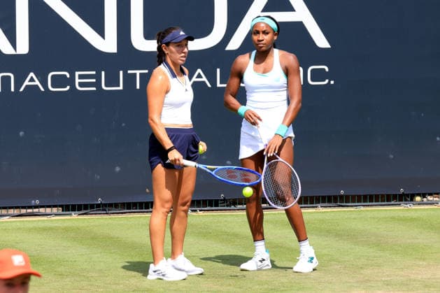 DEU, Tennis, BERLIN TENNIS OPEN 2026, 16.06.2026, Rot-Weiss Tennisanlage, Berlin, DEU, Tennis, BERLIN TENNIS OPEN 2026, im Bild Coco Gauff (USA), Jessica Pegula (USA)