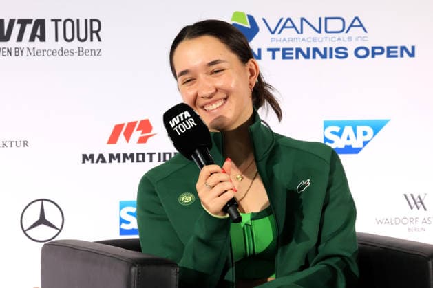 DEU, Tennis, BERLIN TENNIS OPEN 2026, 16.06.2026, Rot-Weiss Tennisanlage, Berlin, DEU, Tennis, BERLIN TENNIS OPEN 2026, im Bild Eva Lys (GER), PK