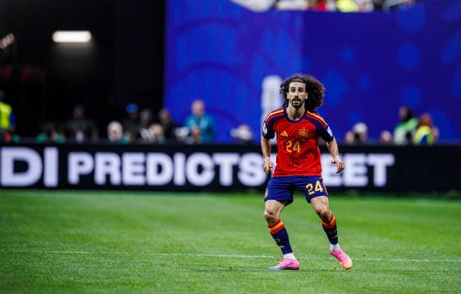 Spain vs Cape Verde - FIFA World Cup, WM, Weltmeisterschaft, Fussball 2026 - 15 06 2026 Marc Cucurella of Spain during the FIFA World Cup 2026 Group H match between Spain and Cape Verde at Atlanta Stadium on June 15, 2026 in Atlanta, Georgia Atlanta Georgia Copyright: xPGSxPhotoxAgencyx