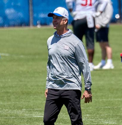 New York Giants head coach John Harbaugh during minicamp held at the Quest Diagnostics Training Center in East Rutherford, New Jersey. CSM NFL, American Football Herren, USA 2026: NY Giants Minicamp June 09  - ZUMAc04_ 20260616_zma_c04_005 Copyright: xDuncanxWilliamsx