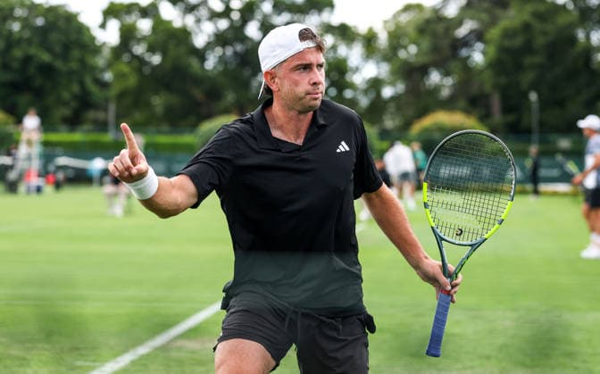 ATP, Tennis Herren Men s Tournament, Elm Park Golf & Sports Club, Dublin 16 6 2026 Conor Gannon Conor Gannon 16 6 2026  Copyright: x INPHO NickxElliottx NE1L7392