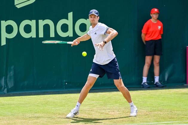 Hubert Hurkacz (POL) TERRA WORTMANN Open 2026, Tennis, ATP, Tennis Herren Tennis Herren 500, Turnier, Hauptfeld, 16.06.2026, TERRA WORTMANN Open 2026, Tennis, ATP, Tennis Herren 500, Turnier, Hauptfeld, 16.06.2026 Halle