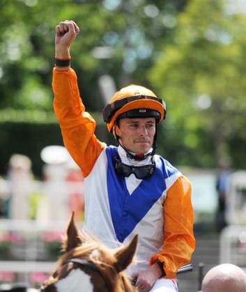 Horse Racing - 2026 UK Flat Racing Season - Royal Ascot - Day One - Race 1, The Queen Anne Stakes (Group 1) - Ascot Racecourse - Tuesday 16th June 2026 Kieran Shoemark on Ten Bob Tony which started at 50-1 COLORSPORT ANDREW COWIE 