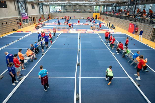 Die Boccia Wettbewerbe der Special Olympics Nationalen Spiele finden am Dienstag (16.06.2026) in der Joachim-Deckarm-Halle in Saarbrücken statt.