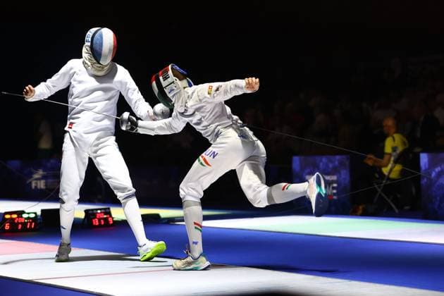 Escrime championnat d Europe PHOTOPQR LE COURRIER PICARD Haslin ; Antony ; 16 06 2026 ; 16 06 26 Championnat d Europe d escrime - épée hommes Paul Fortin (France) vs Andrasfi (Hun) 16èmes de finale Photo Fred Haslin European fencing championship in Antony, France, on June 16, 2026 Antony 92 France  Copyright: xPHOTOPQR LExCOURRIERxPICARD MAXPxHaslinx 20260616LCP6930 20260616LCP6930