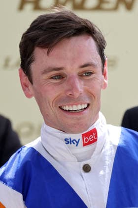 16.06.2026, Ascot, Windsor, GBR - Portrait of jockey Kieran Shoemark. Ascot racecourse. (Jockey, Shoemark, Portrait, Portraet) 260616D521ROYAL_ASCOT.JPG