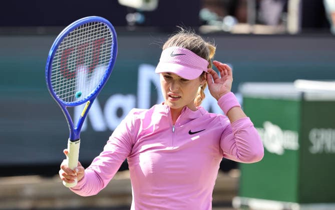 Anna Kalinskaya (RUS) enttäuscht unzufrieden VANDA Pharmaceuticals Berlin Tennis Open Damen 16.06.2026