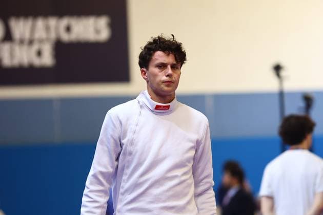 Escrime championnat d Europe PHOTOPQR LE COURRIER PICARD Haslin ; Antony ; 16 06 2026 ; 16 06 26 Championnat d Europe d escrime - épée hommes Paul Fortin (France) vs Flavio Giannotte (Lux) 32èmes de finale Photo Fred Haslin European fencing championship in Antony, France, on June 16, 2026 Antony 92 France  Copyright: xPHOTOPQR LExCOURRIERxPICARD MAXPxHaslinx 20260616LCP7045 20260616LCP7045