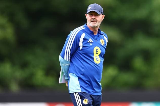 Steve Clarke head coach of Scotland Scotland Training and press conference, PK, Pressekonferenz 2026 FIFA World Cup, WM, Weltmeisterschaft, Fussball Football, Atrium Health Performance Park, Charlotte, USA - 16 Jun 2026Charlotte Atrium Health Performance Park United States of America EDITORIAL USE ONLY No use with unauthorised audio, video, data, fixture lists, club league logos or live services. Online in-match use limited to 120 images, no video emulation. No use in betting, games or single club league player publications.  Copyright: xMichaelxZemanek Shutterstockx 16928907ah