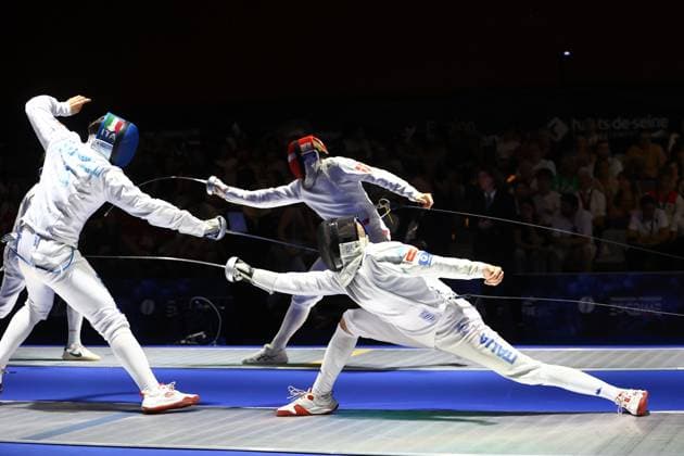 Escrime championnat d Europe PHOTOPQR LE COURRIER PICARD Haslin ; Antony ; 16 06 2026 ; 16 06 26 Championnat d Europe d escrime - épée hommes illustration Photo Fred Haslin European fencing championship in Antony, France, on June 16, 2026 Antony 92 France  Copyright: xPHOTOPQR LExCOURRIERxPICARD MAXPxHaslinx 20260616LCP7073 20260616LCP7073