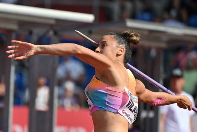 Javelin Thrower of Serbia Adriana Vilagos in action during the Golden Spike Ostrava 2026 - World Athletics Continental Tour Gold, in Ostrava, Czech Republic, on June 15, 2026. (CTKxPhoto JaroslavxOzana) CTKPhotoP2026061607362  CTKPhotoP2026061607362