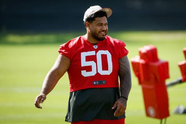 June 16, 2026, Tampa, Florida, USA: Tampa Bay Buccaneers nose tackle Vita Vea (50) attends mandatory mini-camp at the AdventHealth Training Center in Tampa on Tuesday, June 16, 2026. Tampa USA - ZUMAs70_ 0859278494st Copyright: xJeffereexWoox