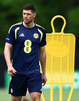 Scott McKenna Scotland Scotland Training and press conference, PK, Pressekonferenz 2026 FIFA World Cup, WM, Weltmeisterschaft, Fussball Football, Atrium Health Performance Park, Charlotte, USA - 16 Jun 2026Charlotte Atrium Health Performance Park United States of America EDITORIAL USE ONLY No use with unauthorised audio, video, data, fixture lists, club league logos or live services. Online in-match use limited to 120 images, no video emulation. No use in betting, games or single club league player publications.  Copyright: xMichaelxZemanek Shutterstockx 16928907be