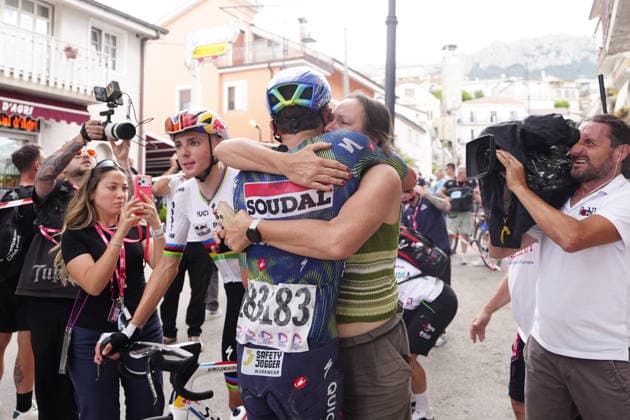 Belgium s Jasper Schoofs of Soudal Quick-Step Devo Team winner of stage during Stage 3 of the Giro Next Gen 2026, from Sibari to Villa d Agri di Marsicovetere, Italy, Tuesday, June 16, 2026.  Copyright: xFabioxFerrari LaPressex