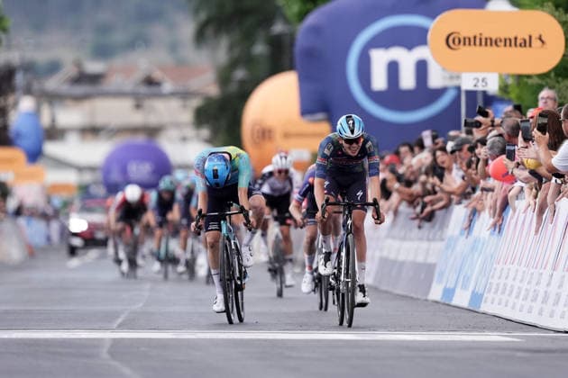 Belgium s Jasper Schoofs of Soudal Quick-Step Devo Team stage winner during Stage 3 of the Giro Next Gen 2026, from Sibari to Villa d Agri di Marsicovetere, Italy, Tuesday, June 16, 2026.  Copyright: xMassimoxPaolone LaPressex