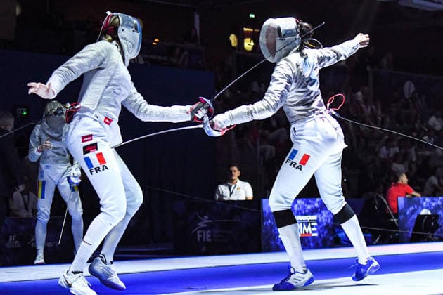 ESCRIME : Championnat d Europe Antony 2026 - 16 06 2026 Sara Balzer (FRA) ParisFrance  Copyright: xBaptistexAutissierx