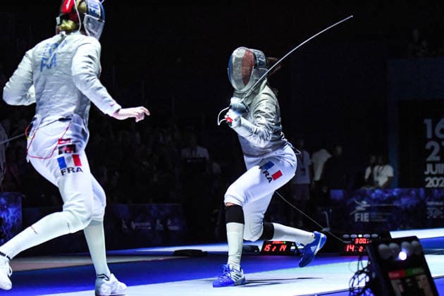 ESCRIME : Championnat d Europe Antony 2026 - 16 06 2026 Sara Balzer (FRA) ParisFrance  Copyright: xBaptistexAutissierx
