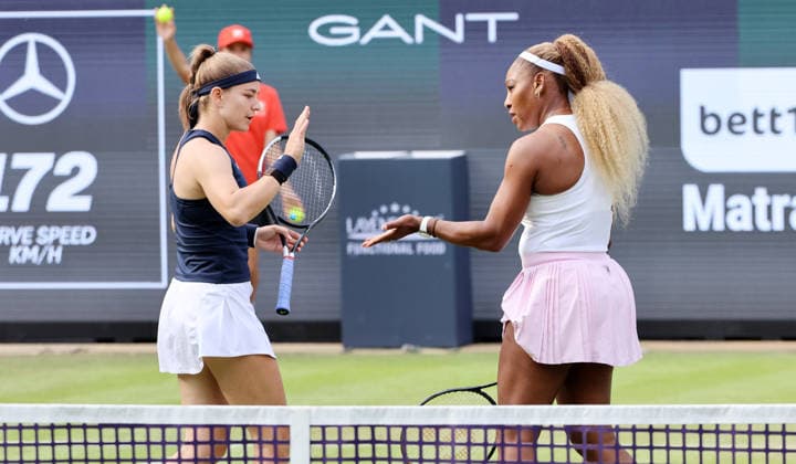 Doppel: Serena Williams (USA) und Karolina Muchowa (CZE) vs Giuliana Olmos (MEX) und Erin Routliffe (NZL) VANDA Pharmaceuticals Berlin Tennis Open Damen 16.06.2026