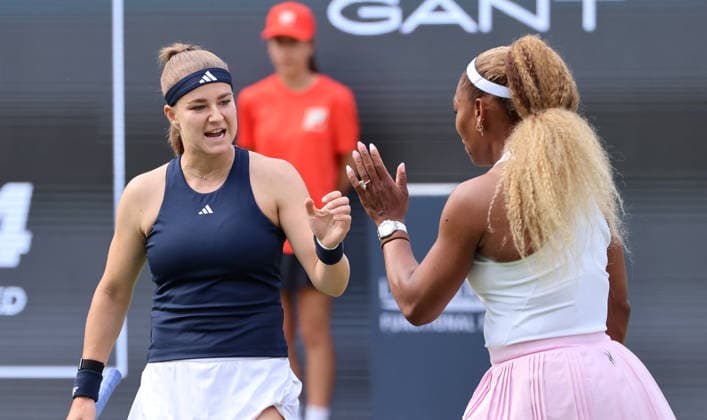 Doppel: Serena Williams (USA) und Karolina Muchowa (CZE) vs Giuliana Olmos (MEX) und Erin Routliffe (NZL) VANDA Pharmaceuticals Berlin Tennis Open Damen 16.06.2026