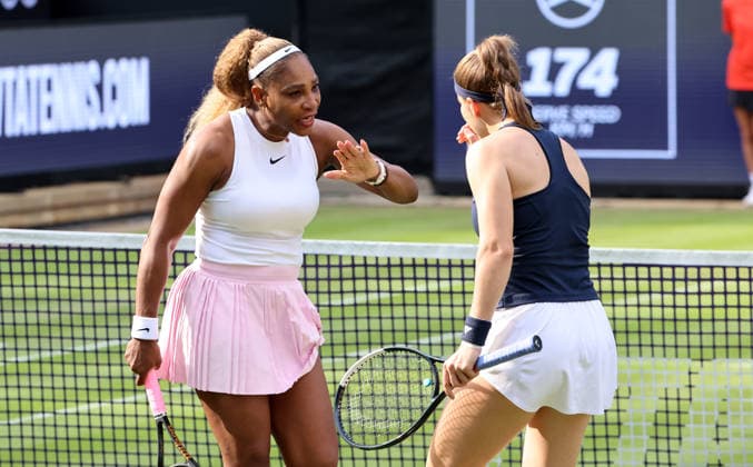 Doppel: Serena Williams (USA) und Karolina Muchowa (CZE) vs Giuliana Olmos (MEX) und Erin Routliffe (NZL) VANDA Pharmaceuticals Berlin Tennis Open Damen 16.06.2026