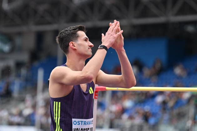 Polish high jumper Mateusz Kolodziejski in action during the Golden Spike Ostrava 2026 - World Athletics Continental Tour Gold, in Ostrava, Czech Republic, on June 15, 2026. (CTKxPhoto JaroslavxOzana) CTKPhotoP2026061607645  CTKPhotoP2026061607645