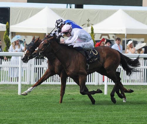 Horse Racing - 2026 UK Flat Racing Season - Royal Ascot - Day One - Race 5, The Ascot Stakes - Ascot Racecourse - Tuesday 16th June 2026 Joseph Sheridan on Kizlyar wins the race COLORSPORT ANDREW COWIE 