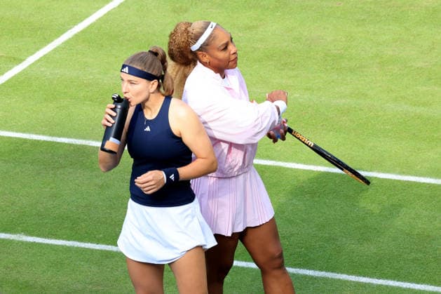 DEU, Tennis, BERLIN TENNIS OPEN 2026, 16.06.2026, Rot-Weiss Tennisanlage, Berlin, DEU, Tennis, BERLIN TENNIS OPEN 2026, im Bild Serena Williams (USA), Karolina Muchova (CZE)