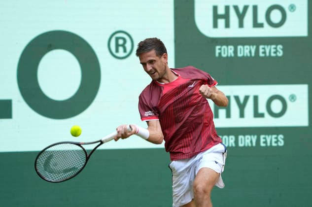 photo : Tennis-Turnier Terra Wortmann Cup - erste Runde - im Gerry Weber Sportpark in Halle Westfalen am Di. 16.06.2026