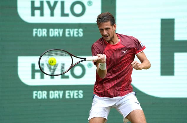 photo : Vit KOPRIVA (CZE) Tennis-Turnier Terra Wortmann Cup - erste Runde - im Gerry Weber Sportpark in Halle Westfalen am Di. 16.06.2026
