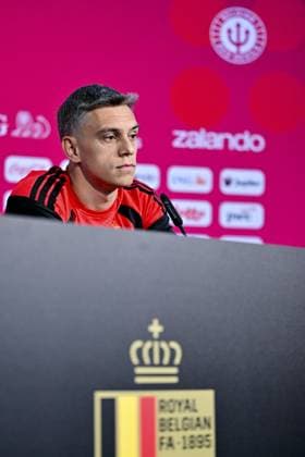 Belgium s Leandro Trossard pictured during a press conference, PK, Pressekonferenz of Belgian national soccer team Red Devils, at the basecamp in Seattle, USA on Tuesday 16 June 2026, after their first game against Egypt at the FIFA World Cup, WM, Weltmeisterschaft, Fussball 2026. The match ended in a 1-1 draw. DIRKxWAEM  x177868644x