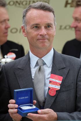 16.06.2026, Ascot, Windsor, GBR - Portrait of trainer Francis-Henri Graffard. Ascot racecourse. (Trainer, Graffard, Portrait, Portraet) 260616D578ROYAL_ASCOT.JPG