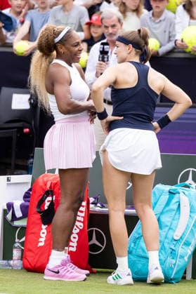 VANDA Pharmaceuticals Berlin Tennis Open 2026 Serena Williams, Karolina Muchova during VANDA Pharmaceuticals Berlin Tennis Open 2026, WTA, Tennis Damen 500, in Berlin, Germany, on June 16, 2026 Berlin Germany  Copyright: xFotoxOlimpikx originalFilename:jastrzebowski-vandapha260616_np88r.jpg